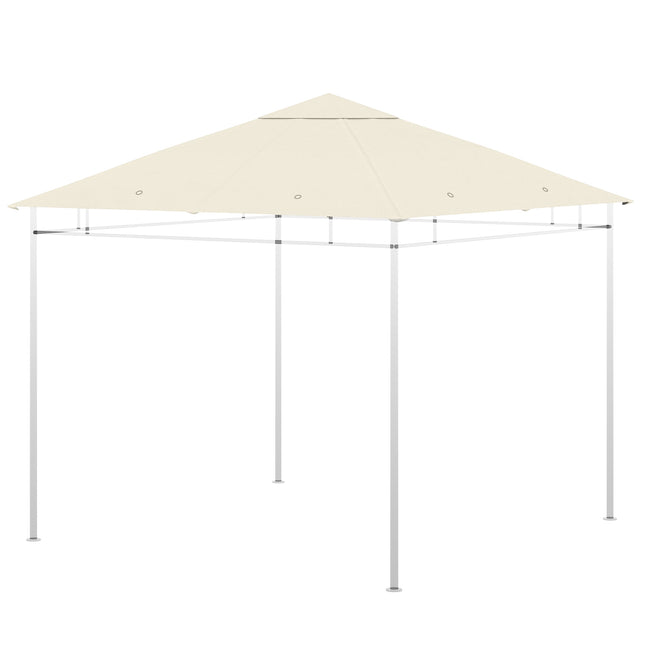 Replacement Canopy for 3x3m Gazebo, Water-Resistant, Cream