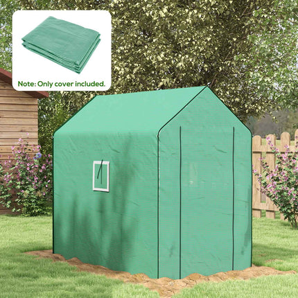 Greenhouse PE Film Cover, UV protection, 140x213x190 cm