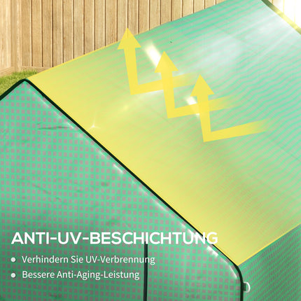 Greenhouse PE Film Cover, UV protection, 140x213x190 cm