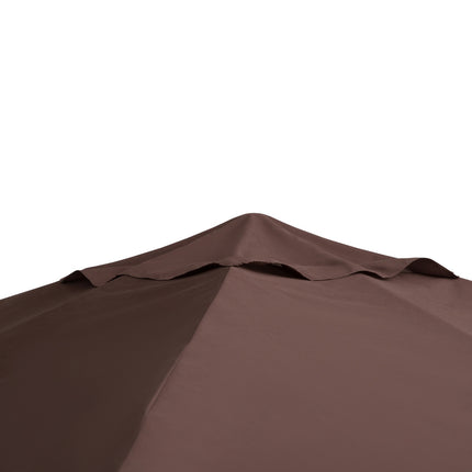 Gazebo Replacement Cover, Sun Shade, 2.93x2.93M, Coffee