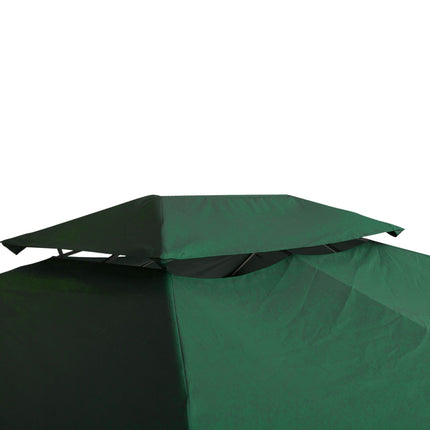 Replacement gazebo roof, 3x4M polyester, green