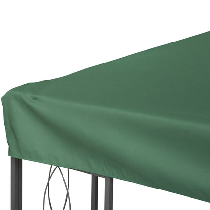 Replacement gazebo roof, 3x4M polyester, green