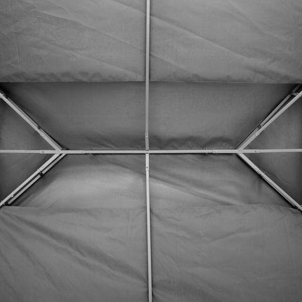 Replacement roof in polyester gazebo, 3x4M light grey
