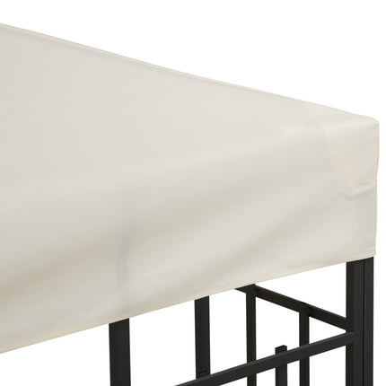Metal Gazebo Replacement Roof, 3x3M, Cream Polyester