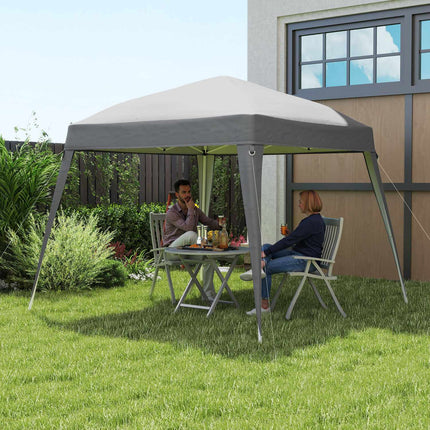 Vervangingsdak voor paviljoen 3x3 m, waterafstotend, stabiel, winterbestendig paviljoendak voor vouwpaviljoen, stormvaste partytent, vervangende hoes, afdekking met enkel dak, overkapping voor tuinpaviljoen, lichtgrijs