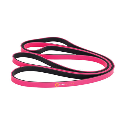 Resistance Exercise Band Set, Pink & Black