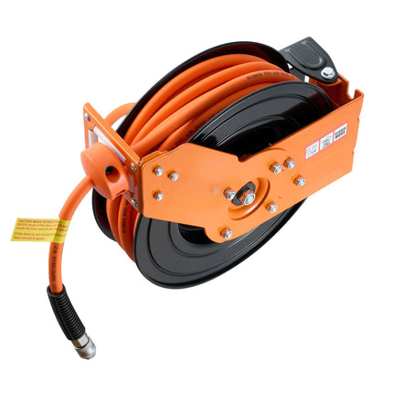Retractable Air Hose Reel, 15 m 300 PSI, Auto Rewind