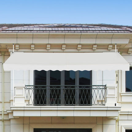 Retractable Balcony Awning, 350 cm, UV-Resistant, Adjustable