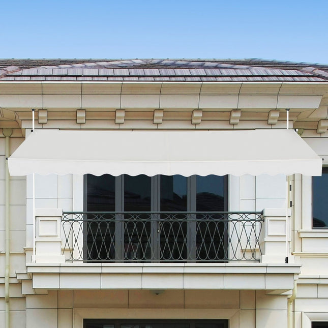 Retractable Balcony Awning, 350 cm, UV-Resistant, Adjustable