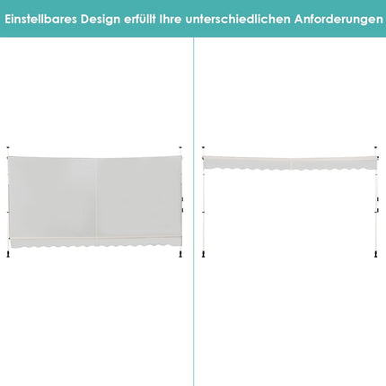 Retractable Balcony Awning, 350 cm, UV-Resistant, Adjustable