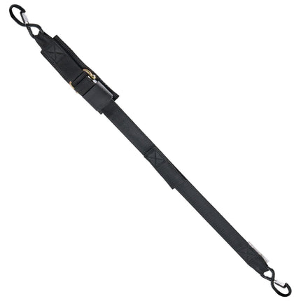 Retractable Ratchet Tie Down Straps, 2 Pack, 2 In x 4 Ft
