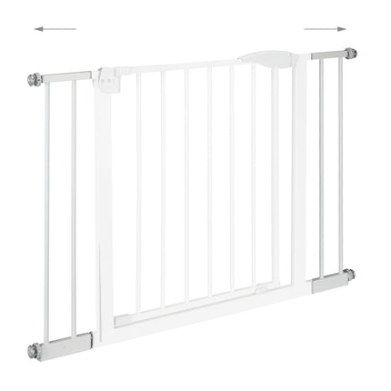 Retractable door guard without drilling
