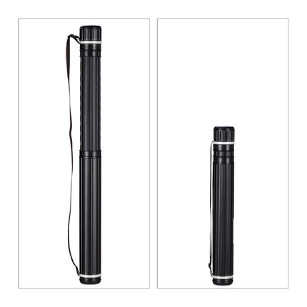 Retractable poster roll