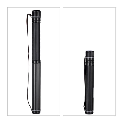 Retractable poster roll