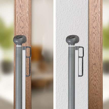 Retractable safety gate