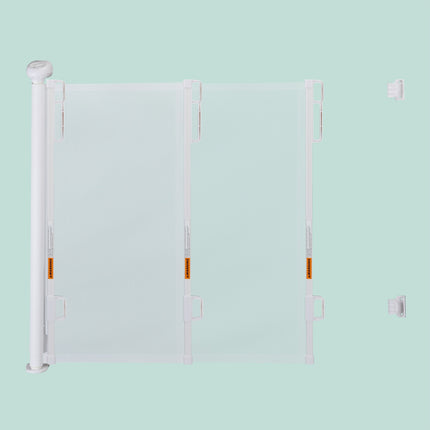Retractable safety gate
