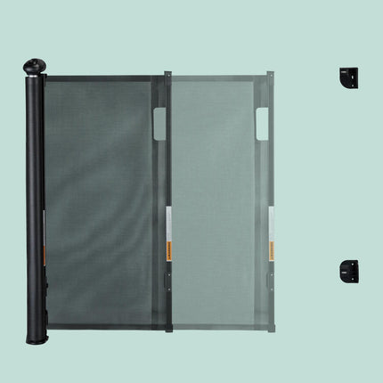 Retractable safety gate