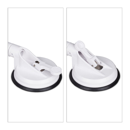 Retractable suction handle