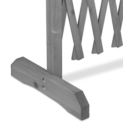 Retractable trellis gray