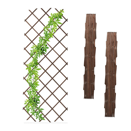 Retractable trellis set of 3