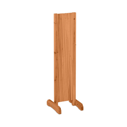 Retractable wooden trellis
