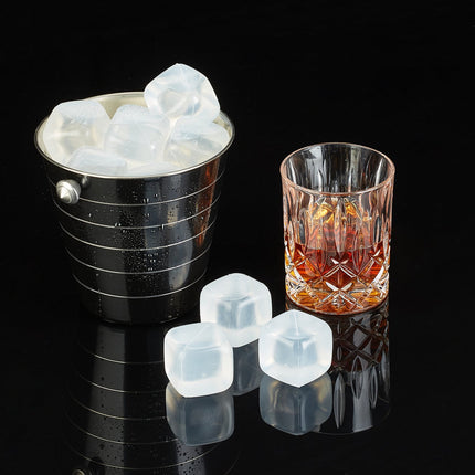 Reusable ice cubes in a set of 36