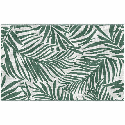 Reversible Outdoor Rug, Waterproof, 152x243 cm, Green