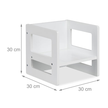 Reversible children's stool