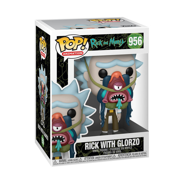 Rick and Morty Funko Pop! Vinyl Figure - Rick with Glorzo