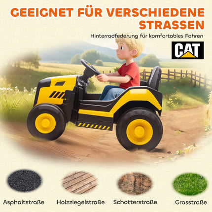 Ride-On Construction Vehicle for Kids, Remote Control, 3-6 Years