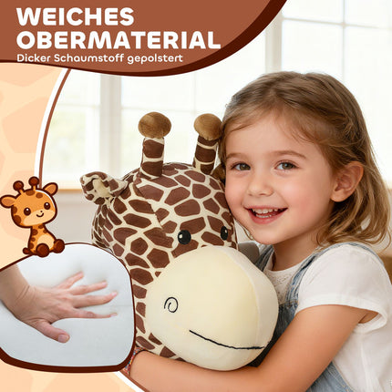 Ride-On Giraffe Toy, Battery-Powered, Washable Cover, Ages 1.5-5