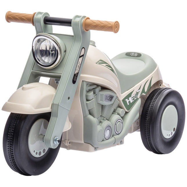 Ride-on car with music and bubbles, Cream white, 2-5 years