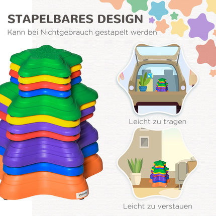 River Stones Set for toddlers, non-slip, up to 80 kg capacity