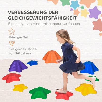 River Stones Set for toddlers, non-slip, up to 80 kg capacity