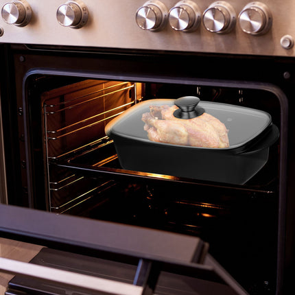 Roaster with lid