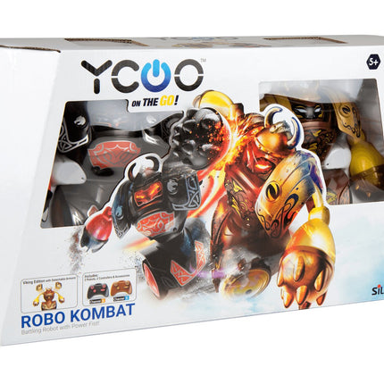 Robo Kombat Viking Robots Twin Pack for Interactive Play