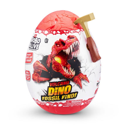 Roboalive Interactive Toy Dino Fossil Find Surprise Egg