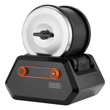 Rock Tumbler Kit, 4 Speeds, 1–9 Day Timer, 3 lb Barrel