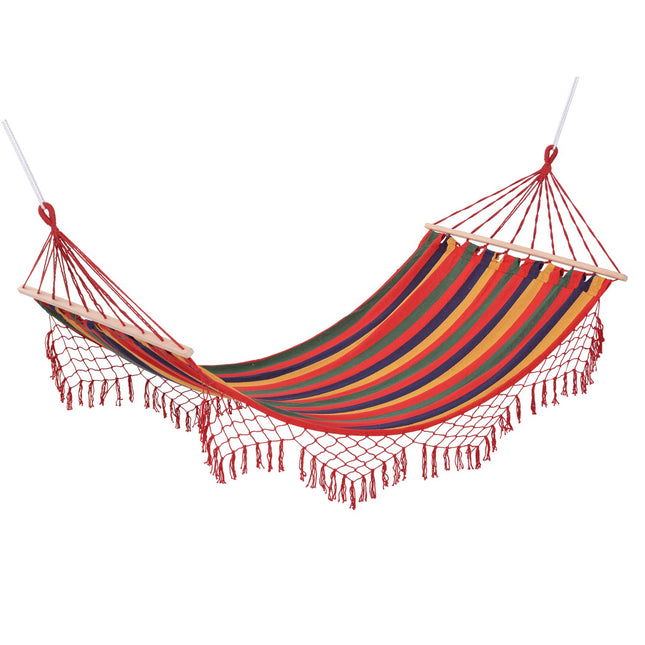 Weather Resistant UV Resistant Cotton Polyester Hammock, 2x1M, 150kg Capacity