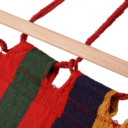 Weather Resistant UV Resistant Cotton Polyester Hammock, 2x1M, 150kg Capacity