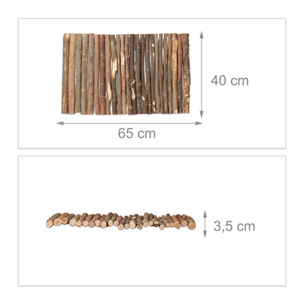 Rodent bridge in wood 40 x 65 cm