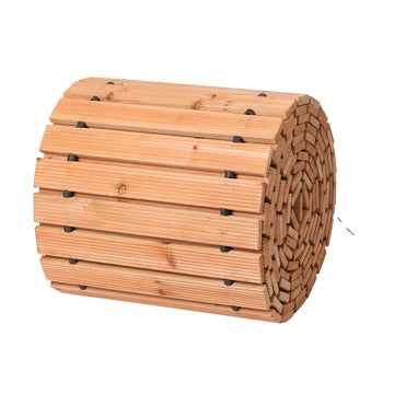 Roll-Out Cedar Garden Walkway, Non-Slip, 24 Ft x 17 In