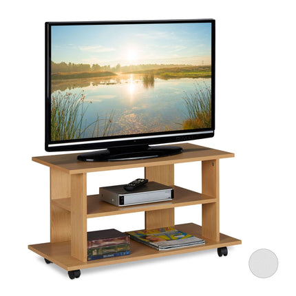 Rollable TV bench