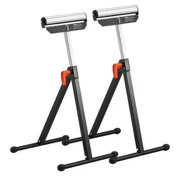 Roller Stands 2-Pack, 135 lb, Adjustable 26.8-42.5 in