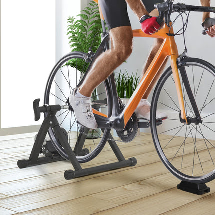 Magnetic foldable bike trainer for 26""-28""/700C wheels