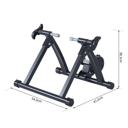 Roller bike trainer, magnetic brake, fits 26""-28""/700C