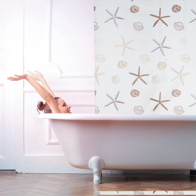 Roller blind for shower OCEAN