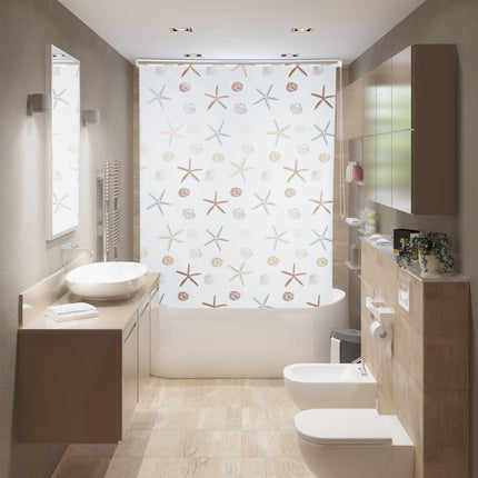 Roller blind for shower OCEAN