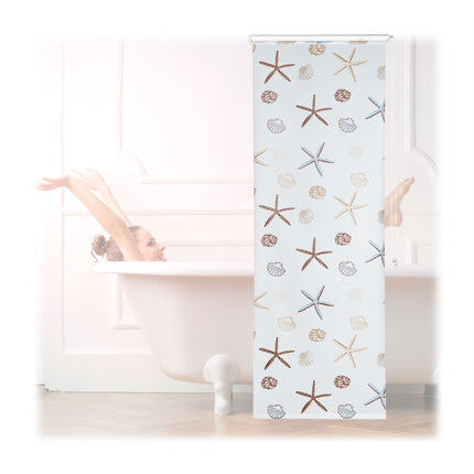 Roller blind for shower OCEAN