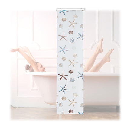 Roller blind for shower OCEAN